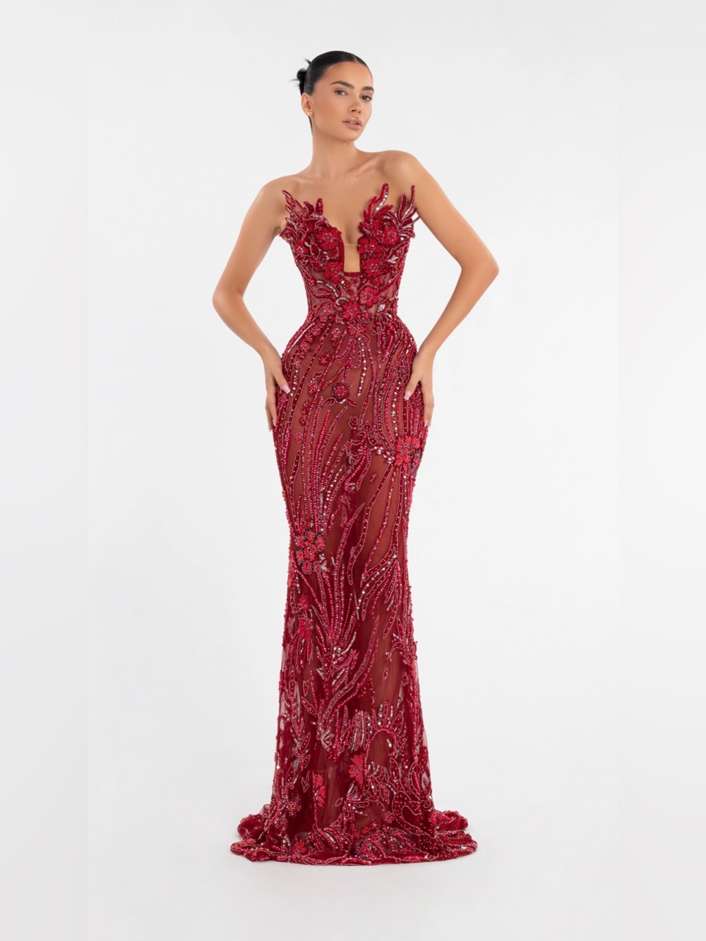 Albina Dyla Enchanting Vixen Ref Maxi Dress
